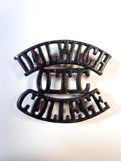 Dulwich College OTC b/b Shoulder Title.