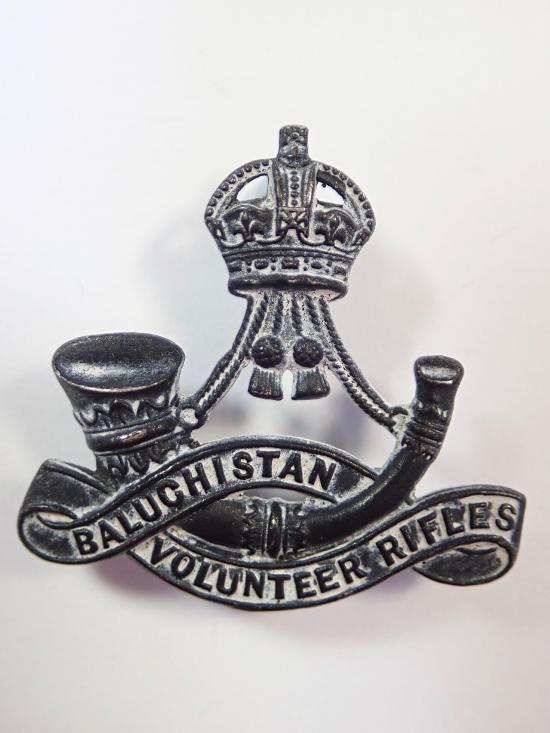 Baluchistan Volunteer Rifles original Cap Badge.