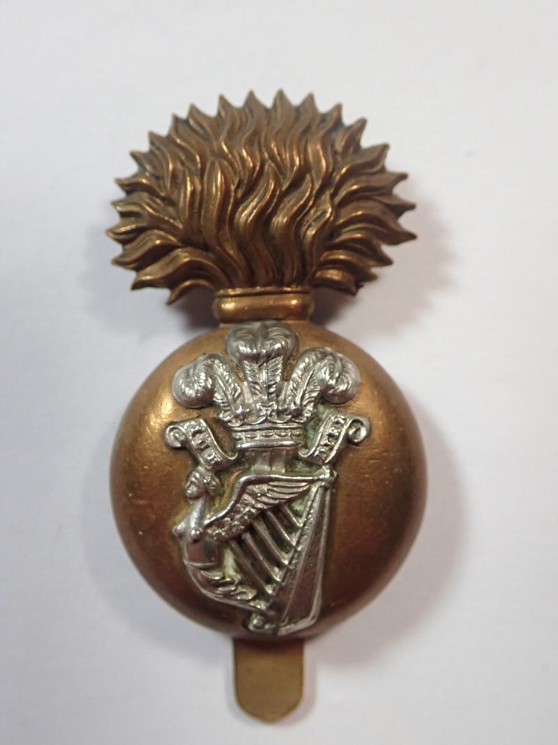 Princess Victoria (Royal Irish Fusiliers) Edwardian (1902-05) Brodrick Cap Badge.