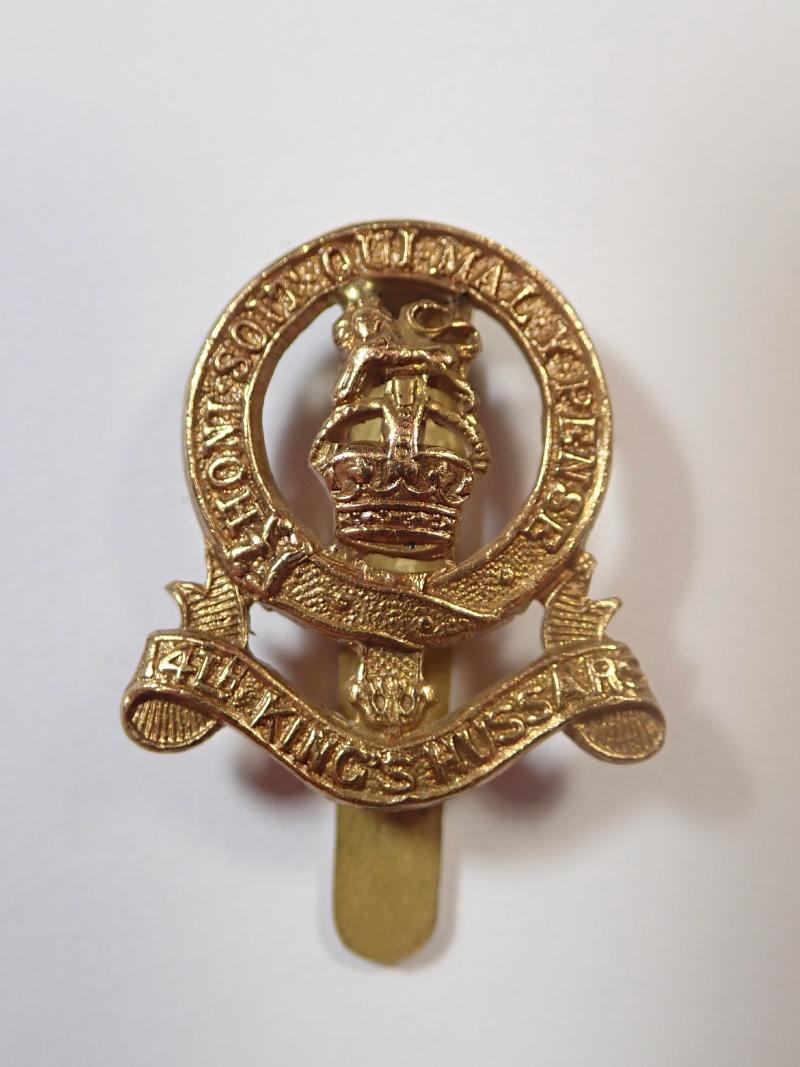 14th Kings Hussars (1915-29) Cap Badge.