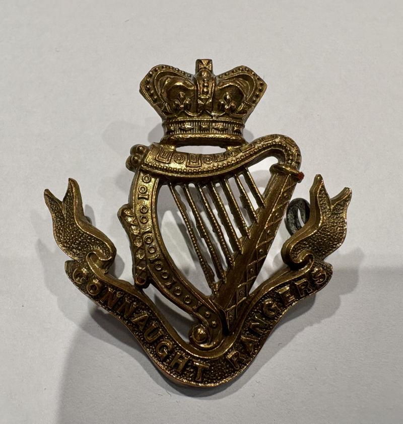 Victorian Connaught Rangers (Irish) Cap Badge