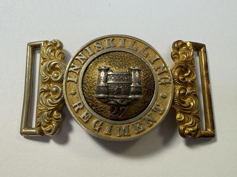 Inniskilling Regiment 27th Foot Belt Buckle