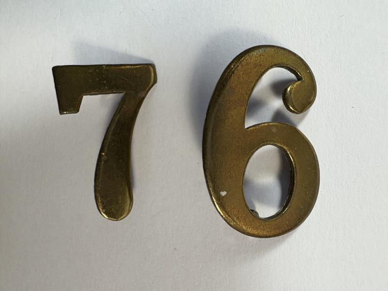 6 & 7 Pork Pie Numerals