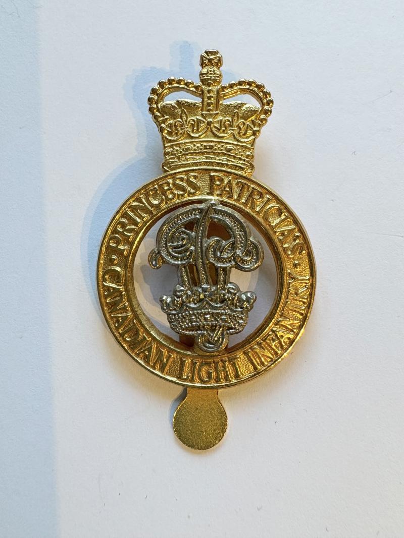 Canadian Officer's Cap Badge. Princess Patricia's Canadian L.I