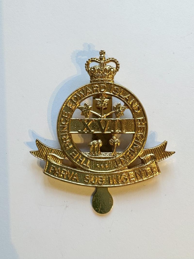 Canadian Cap Badge. 17th The Prince Edward's Island Reg't
