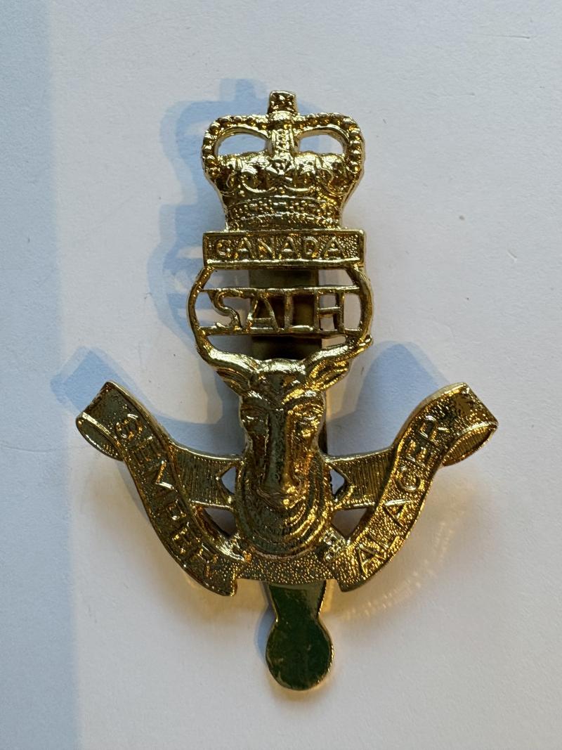 Canadian Cap Badge. SALH South Alberta Light Horse