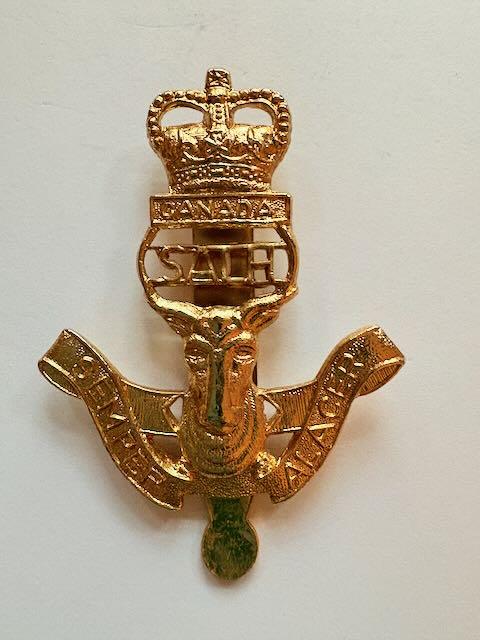 Canadian Cap Badge. South Alberta Light Horse