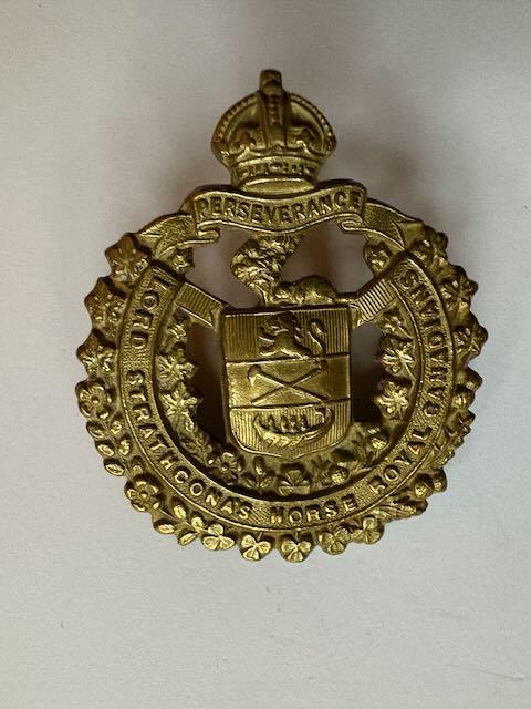 Canadian Collar Badge. Lord Strathcona's Horse