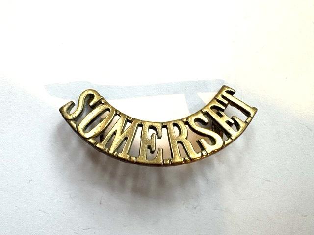 Somerset Metal Shoulder Title