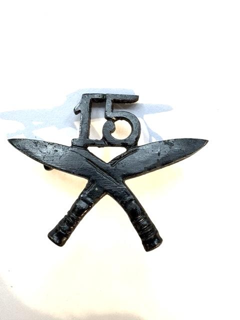 15th Gurkha Rifles Cap Badge.