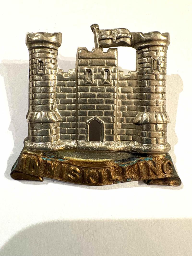Inniskilling Bi-metal Cap badge