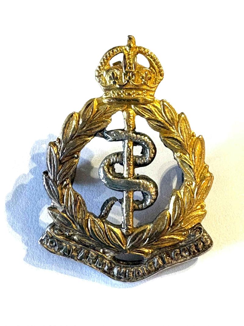 Collar Badge. Officer's Royal Medical Corps