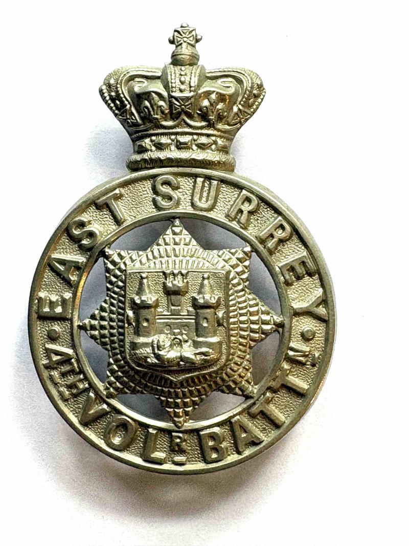 East Surrey 4th Volunteer Battalion Victorian Glengarry Badge
