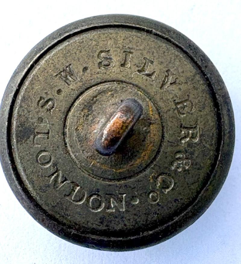 Victorian Bronze Rifle Corps Button - Bury St Edmonds