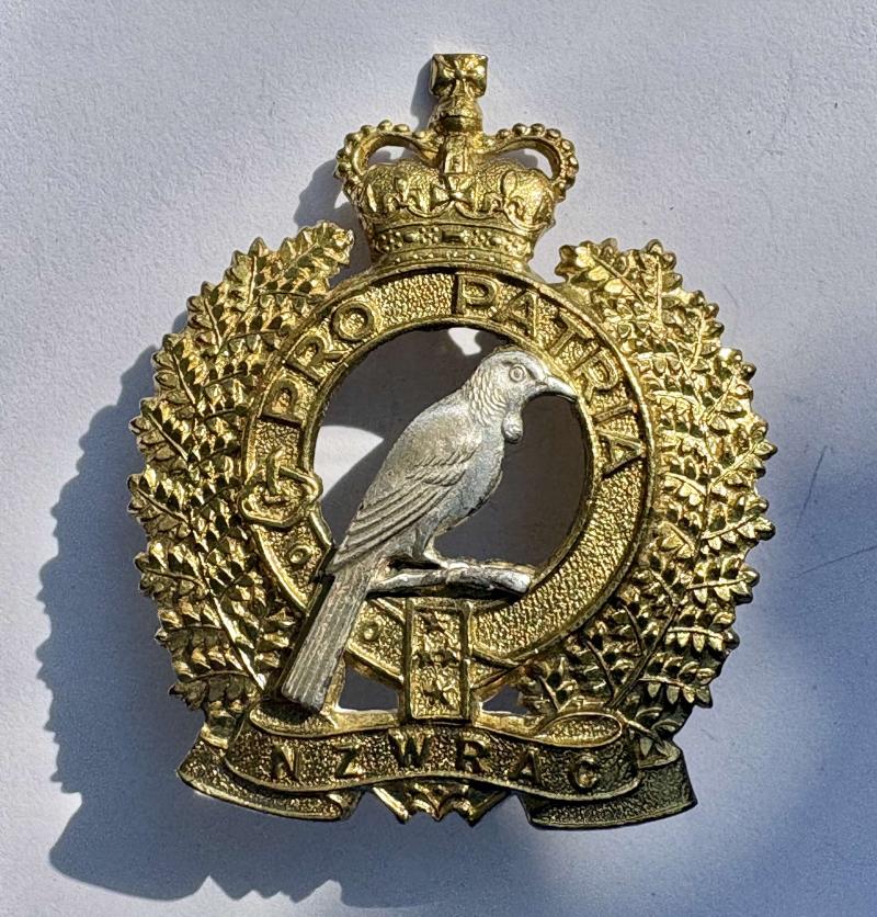 NZWRAC Bi-metal New Zealand Women's Auxiliary Army Corps.