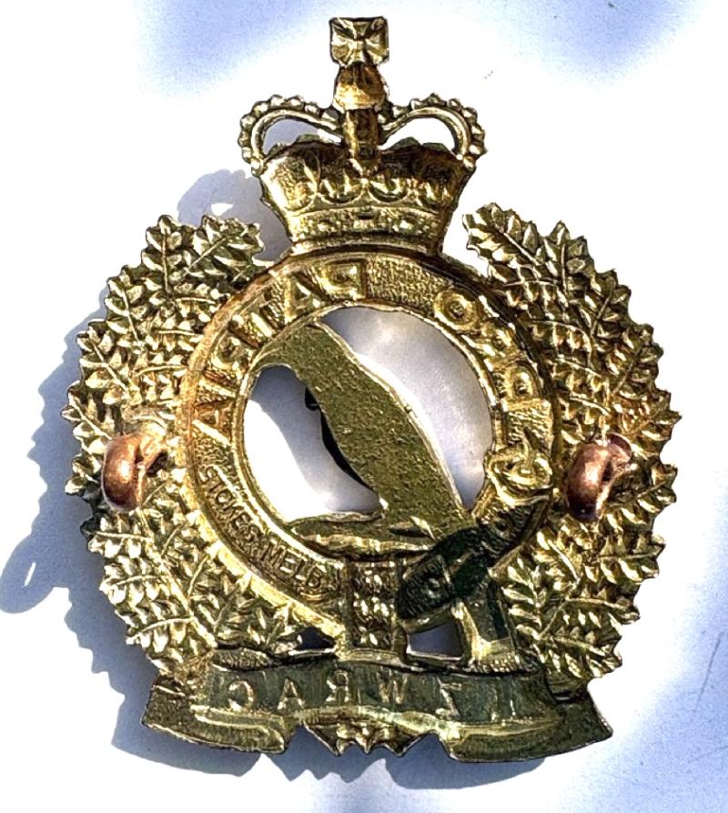 NZWRAC Bi-metal New Zealand Women's Auxiliary Army Corps.