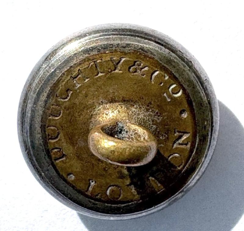 The 1st Devon Militia (East Devon) Small Button. Silver-plated.