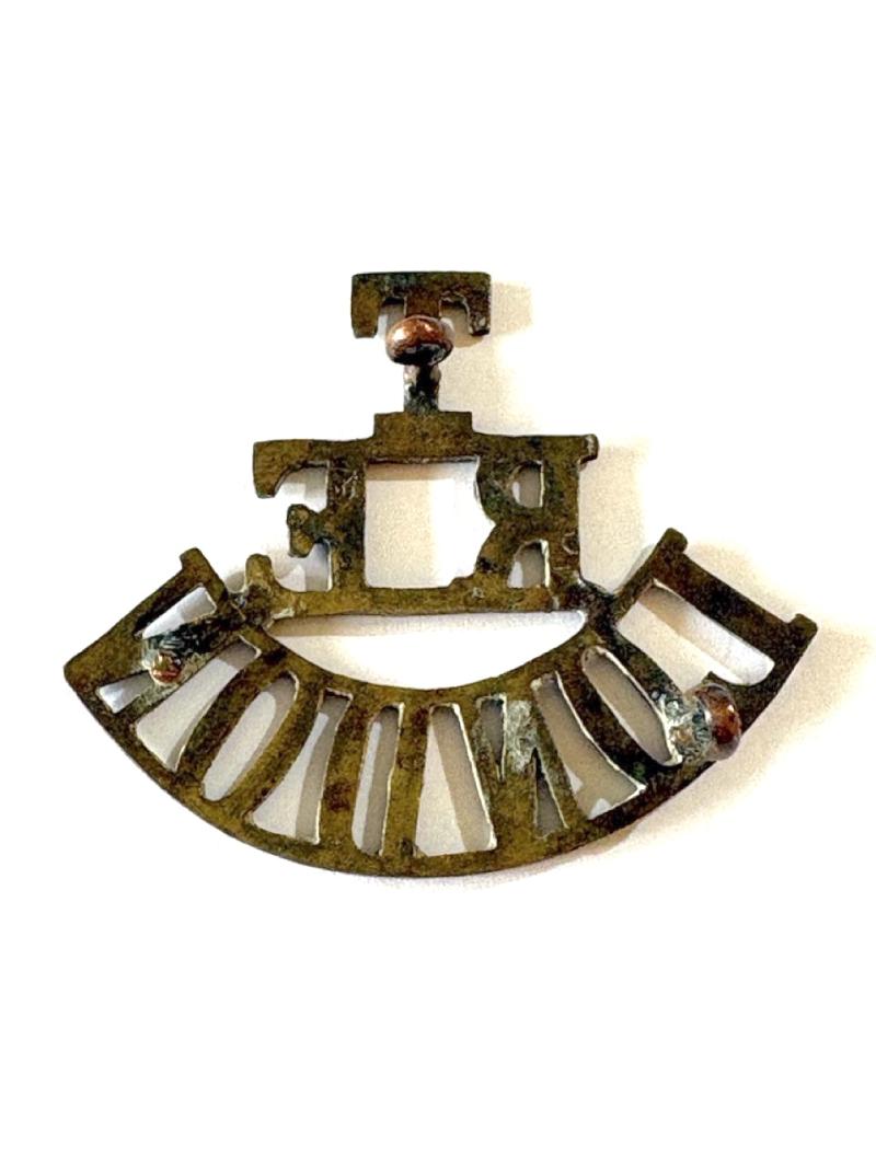T-RE LONDON telegraph companies shoulder title c1908-21.