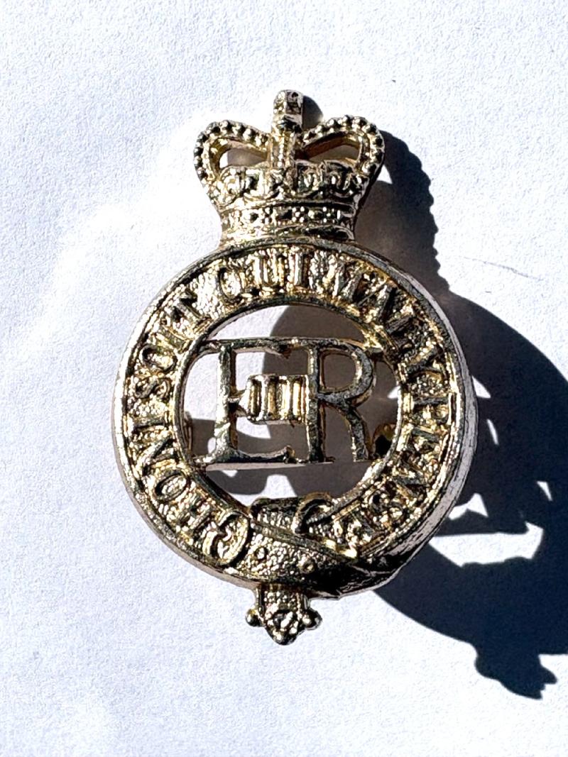 The Household Cavalry Cap Badge: Staybrite/Anodised