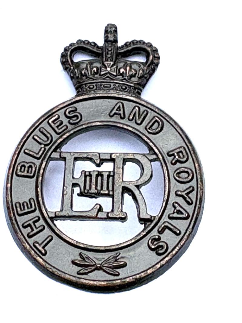 Blues & Royals ER Cap Badge Bronze.