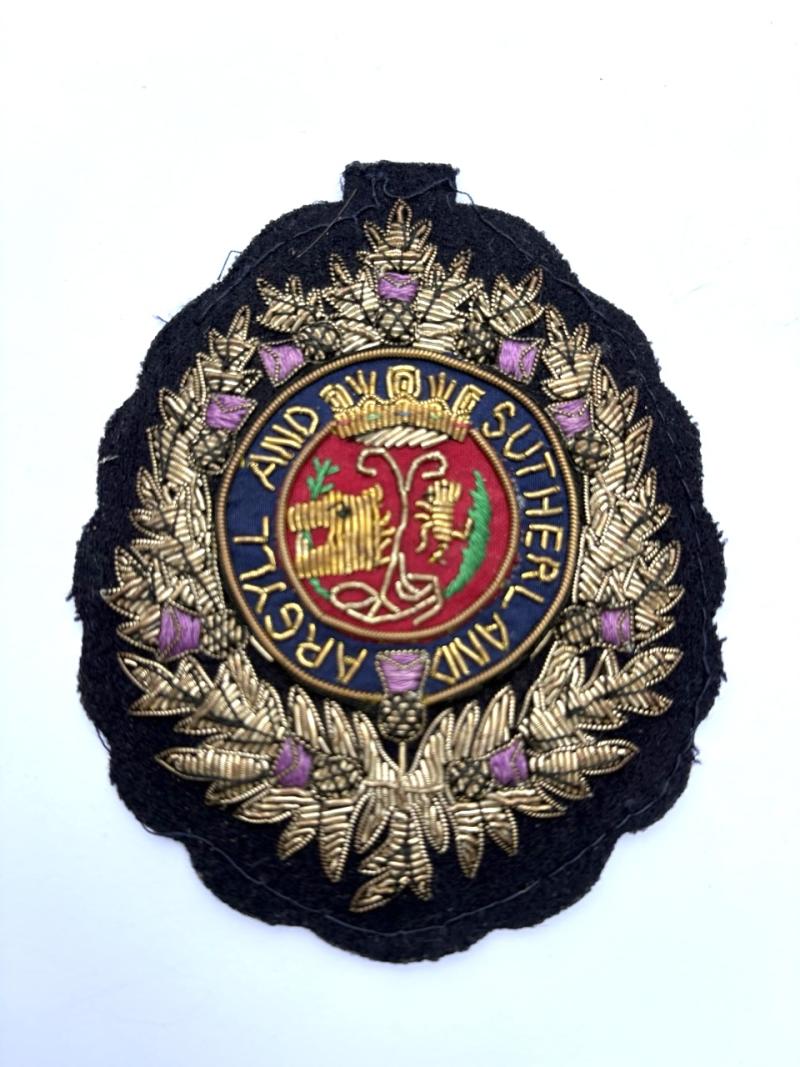 Argyll and Sutherland Blazer Badge