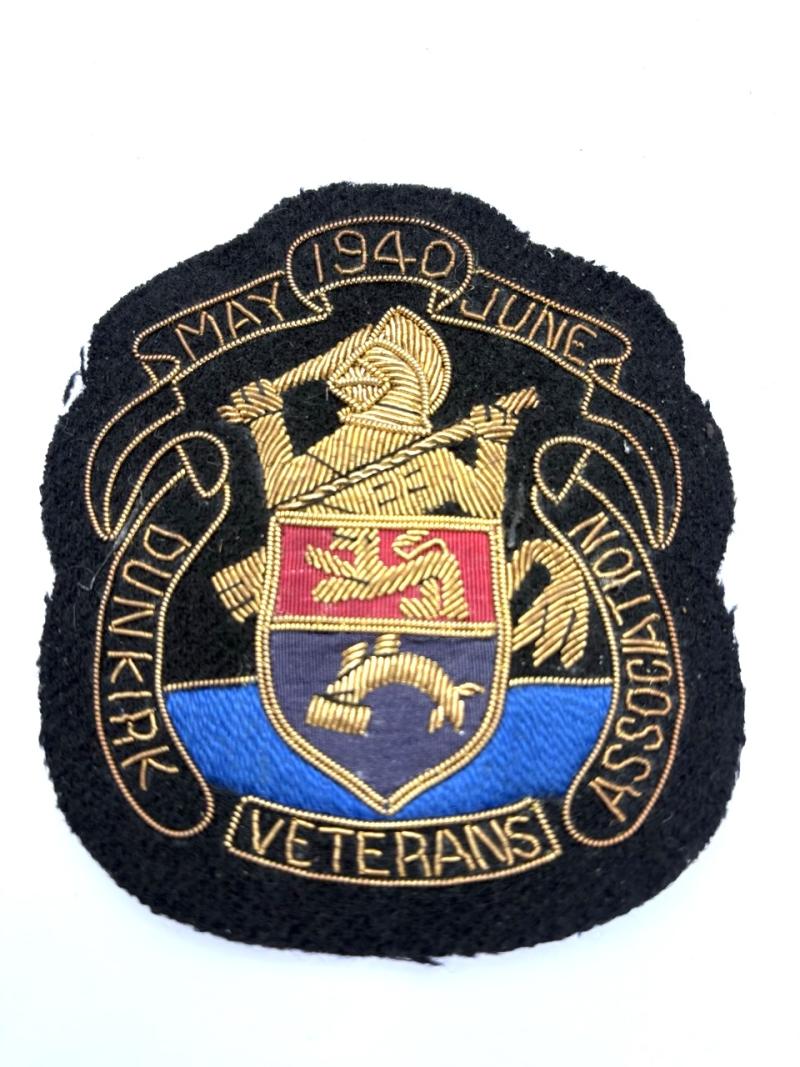 Dunkirk Veterans Association Blazer Badge
