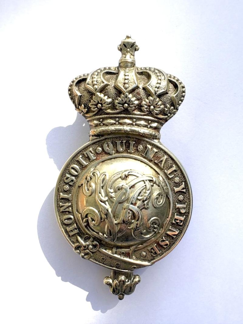 Volunteer Rifle Corps Cross Belt /Pouch Badge